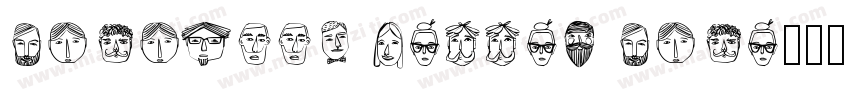 facabook letter face字体转换